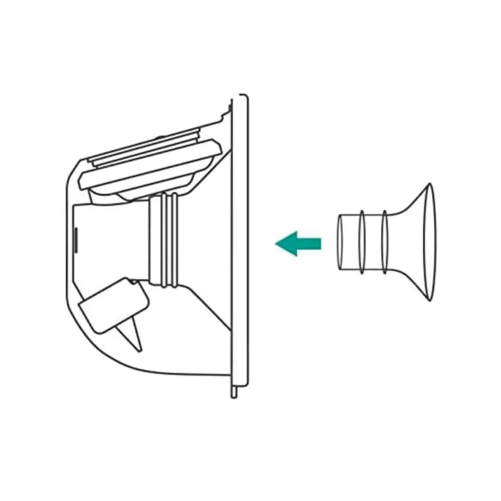 Fraupow Silicone Pump Insert 17mm - ebebek - Black Friday