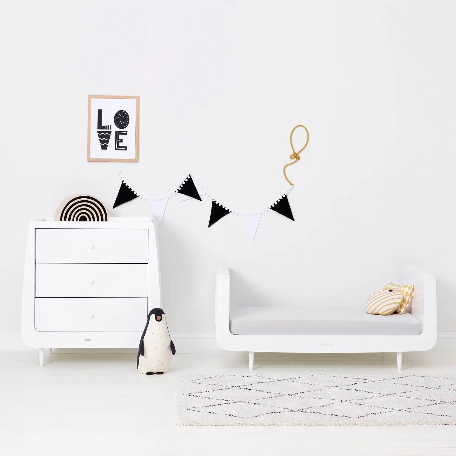 Snüz Cot & Cot Bed Fitted Sheet 2 Pack - Grey Stars - ebebek - Black Friday