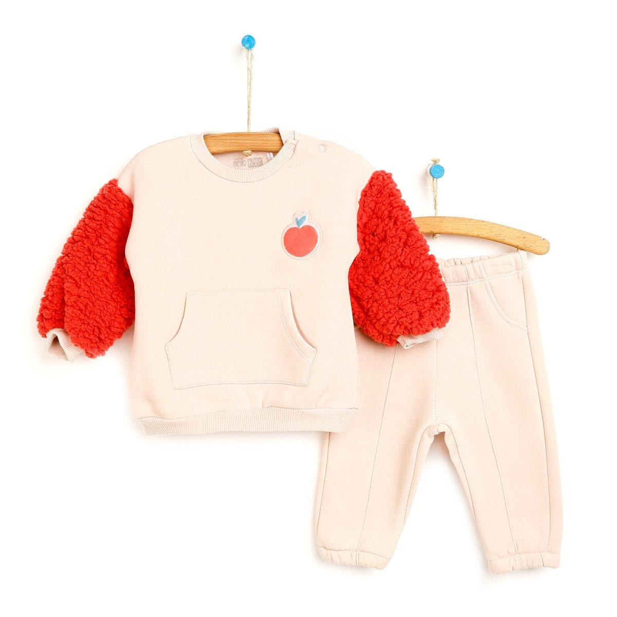 HelloBaby Sweatshirt - Footless Bottom - Pink - ebebek - Black Friday