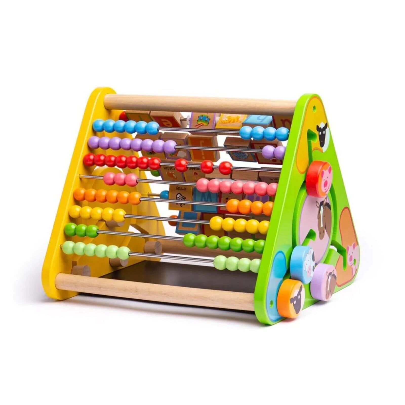 Bigjigs Toys Triangular Activity Centre - ebebek - Black Friday