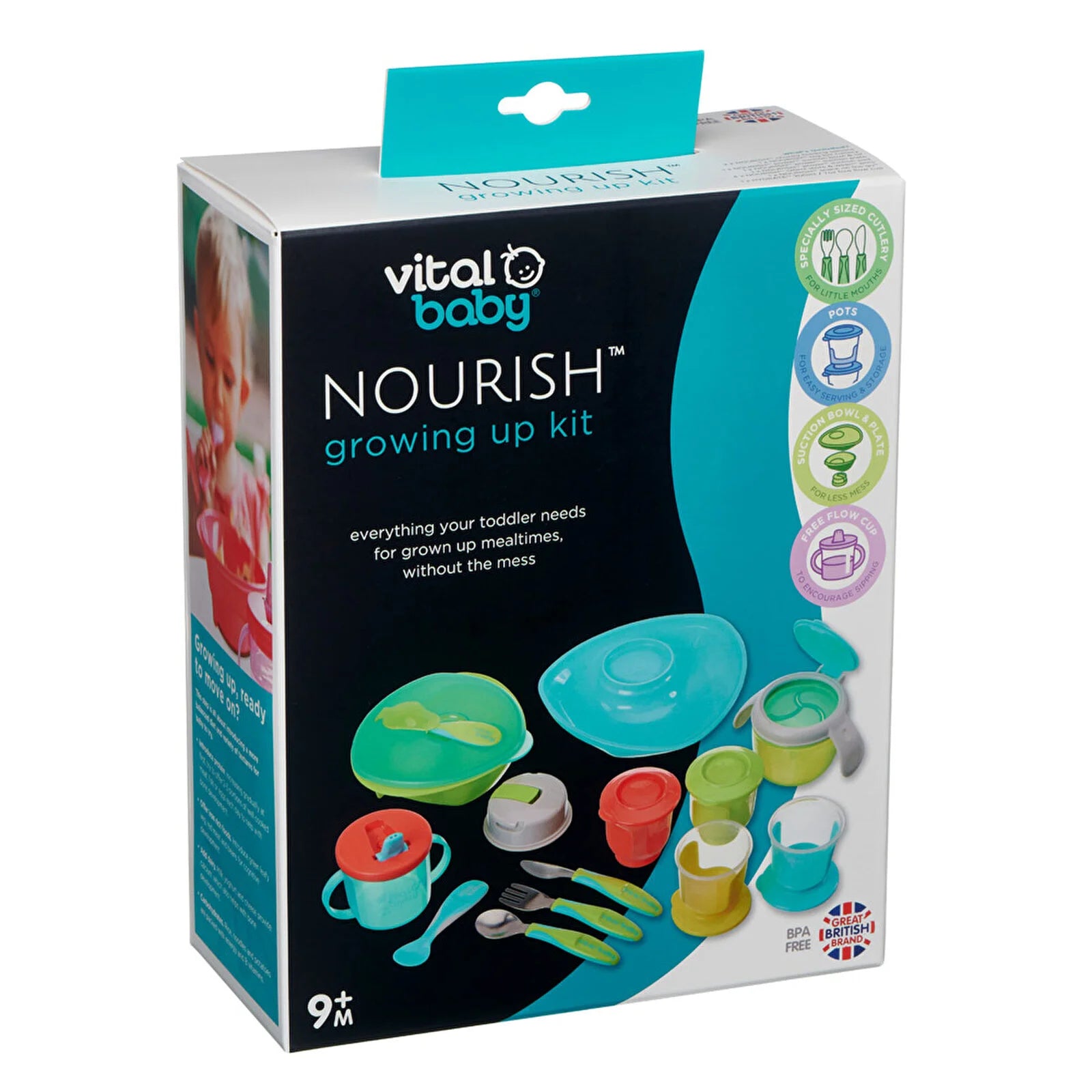 Vital Baby Nourish Growing Up Kit 9+ months - Pop - ebebek - Black Friday