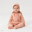 Bebetto 2 Piece Lace Collar Special Occasion Baby Outfit (Newborn to 6-9 Months) - Salmon Salmon - ebebek