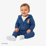 Bebetto 3 Piece Baby Cardigan, T-Shirt & Leggings Set (1-3 to 12 Months) - Indigo Indigo - ebebek