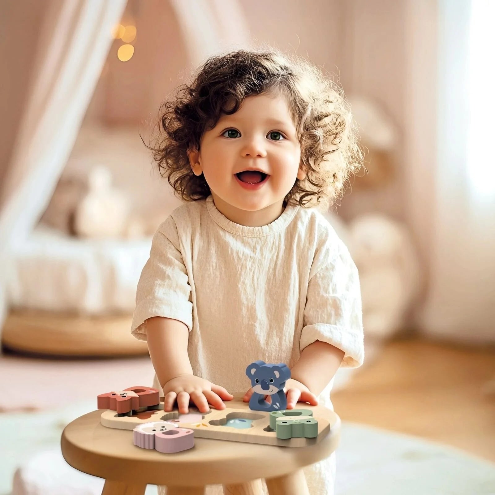 Speedy Monkey Animals Puzzle - ebebek - Christmas