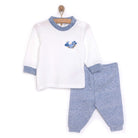 HelloBaby Boy Long Sleeve Pyjamas Set - Ecru - ebebek - Black Friday