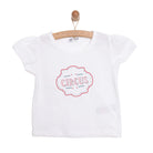HelloBaby Basic Printed Tshirt - Ecru - HelloBaby - ebebek