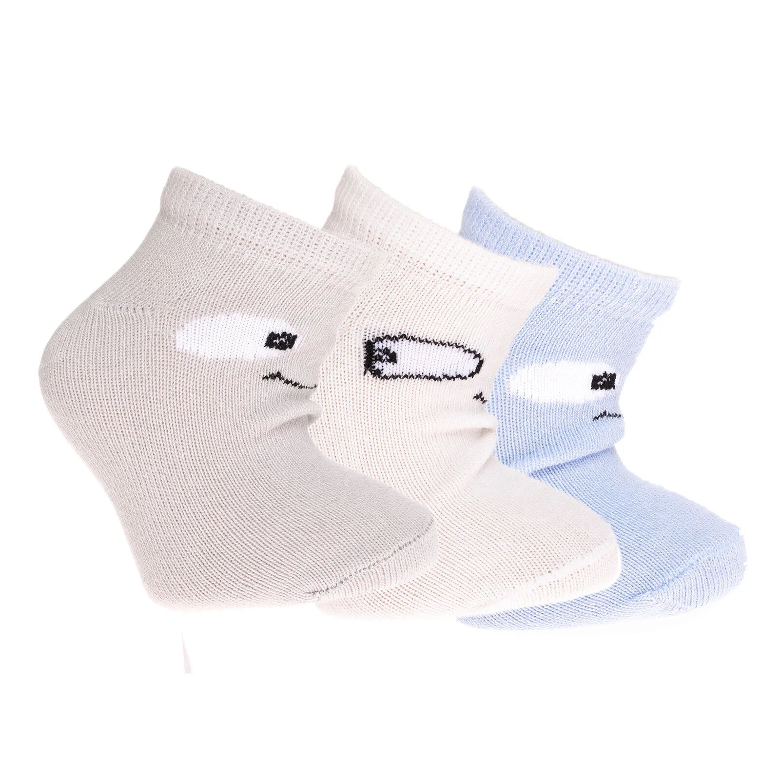 HelloBaby Baby Boy Pack of 3 Socks - Grey - ebebek - Black Friday