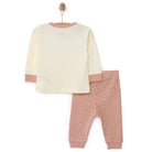 HelloBaby Baby Girl Long Sleeve Pyjamas Set - Ecru - ebebek - Black Friday