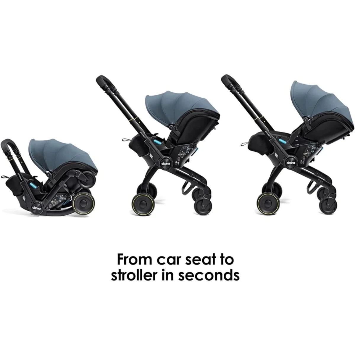 Doona X Infant Car Seat & Stroller - Ocean Blue Ocean Blue - ebebek