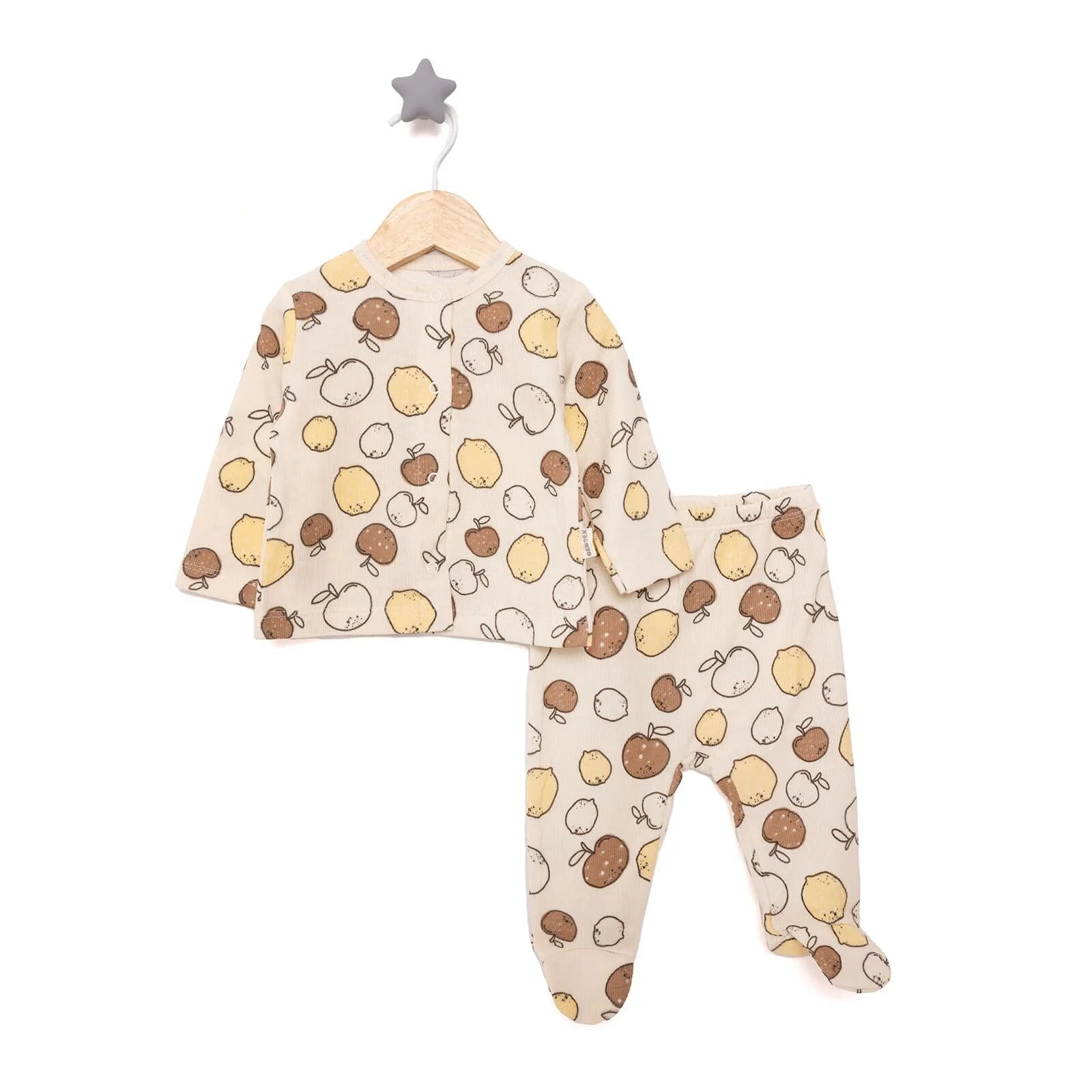 Bebbek Girl Sweatshirt - Footed Bottom - Beige - ebebek - Black Friday