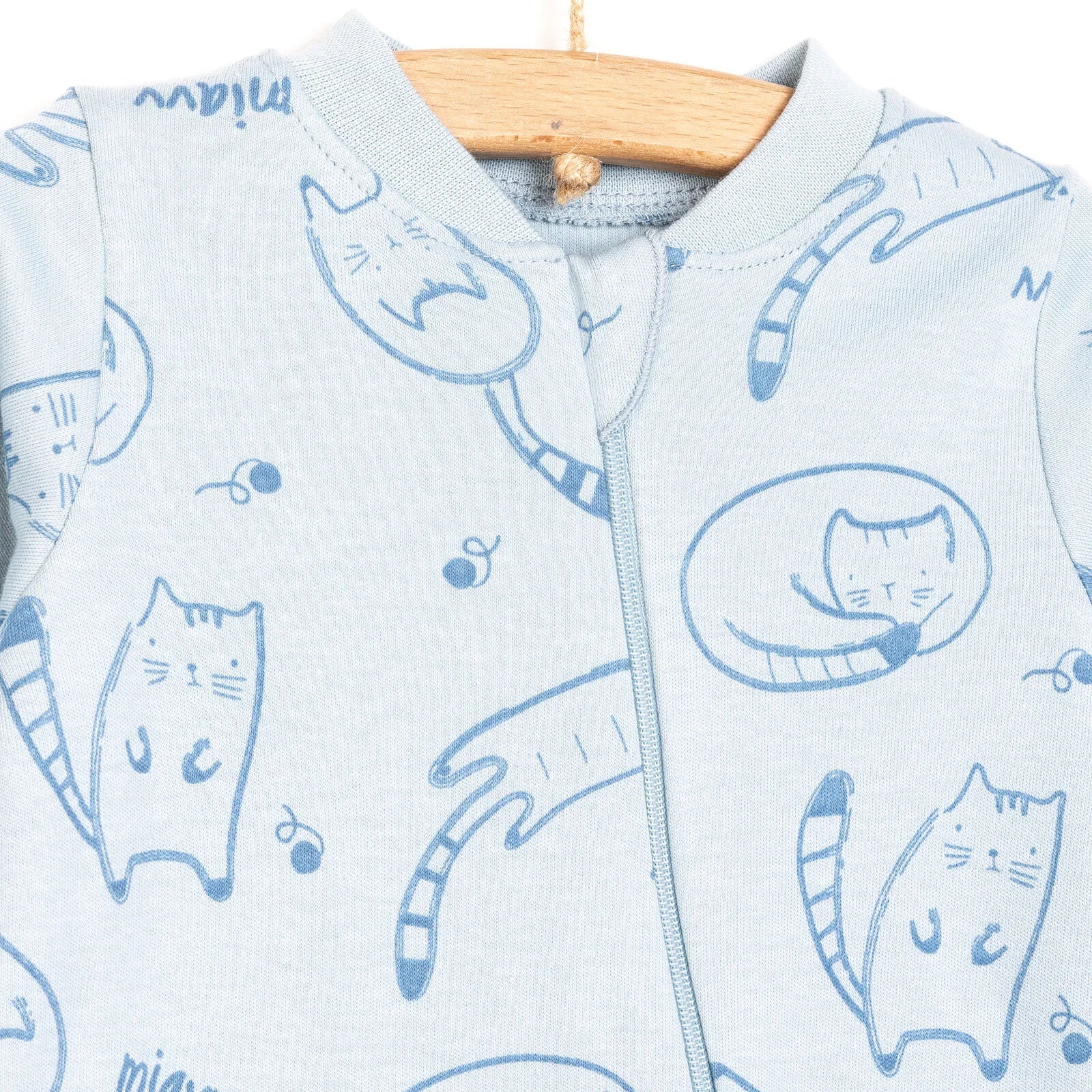 Bebetto Baby Boy Footless Jumpsuit - Indigo - ebebek - Black Friday