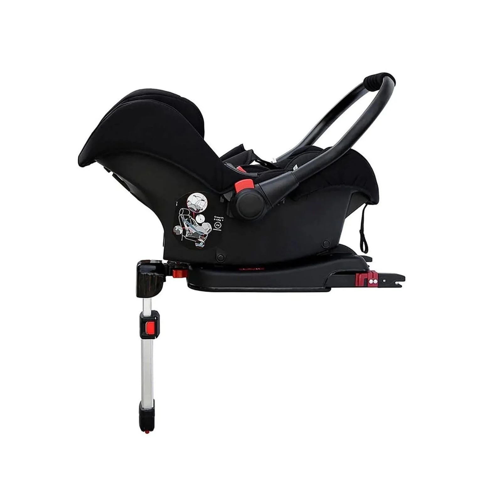 Outlet - Ickle Bubba Galaxy Car Seat & ISOFIX Base - Black - ebebek - Black Friday