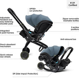 Doona X Infant Car Seat & Stroller - Ocean Blue Ocean Blue - ebebek