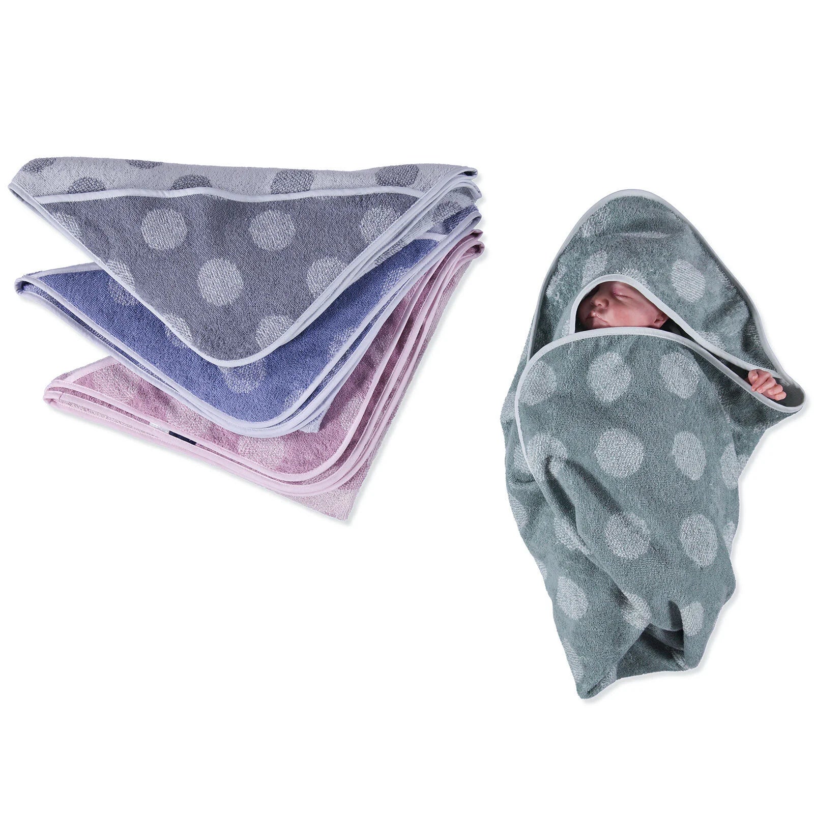Mollia Baby Towel - Purple - ebebek - Black Friday