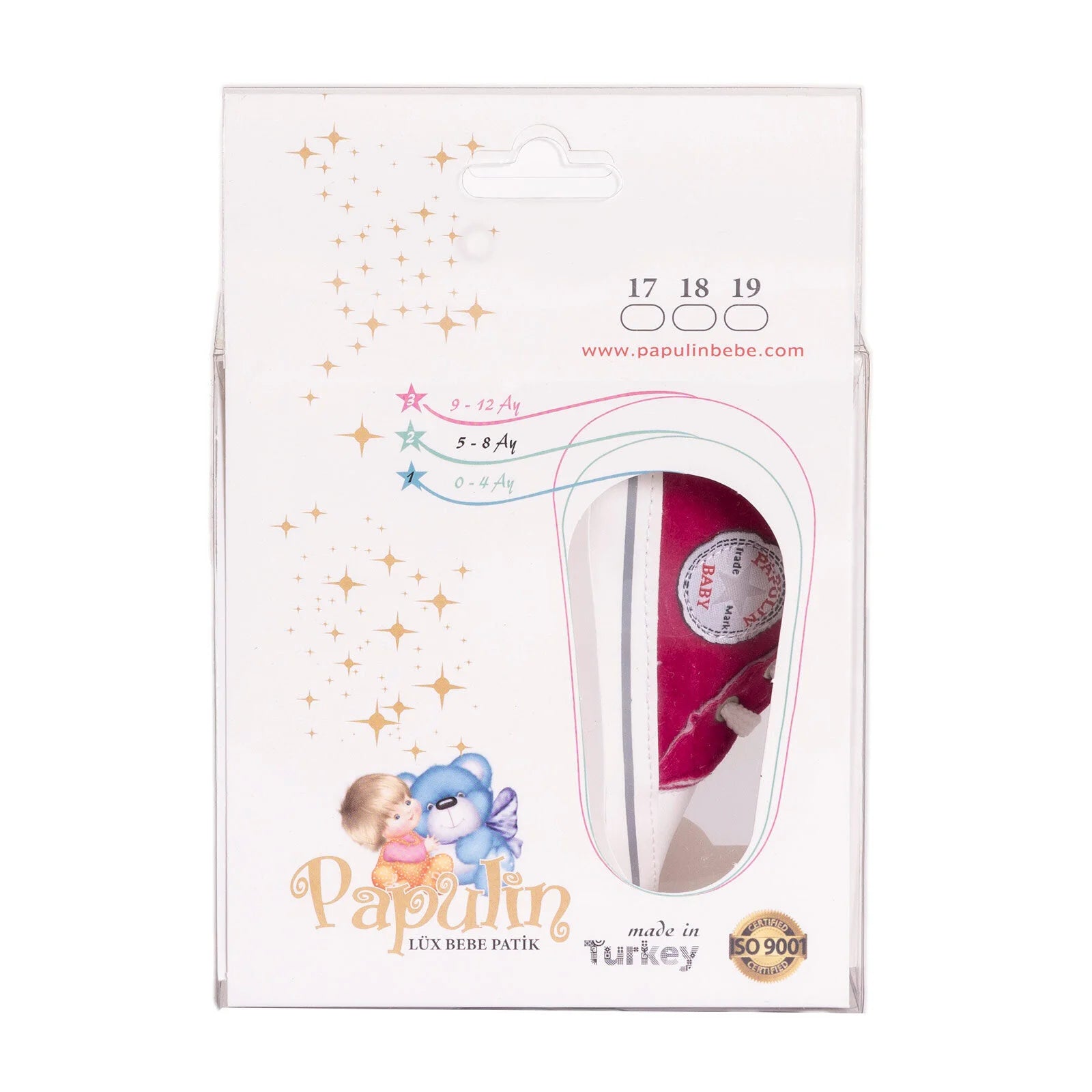 Papulin Girl Prewalker Footwear - Fuchsia - ebebek - Black Friday