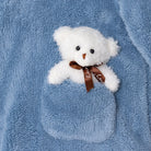 Midimod Newborn Welsoft Footless Jumpsuit - Blue - ebebek - Black Friday