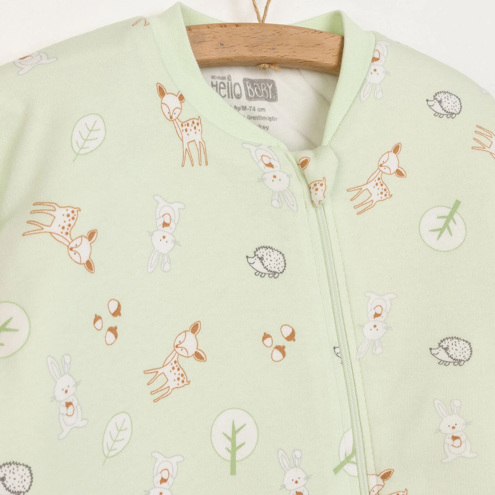 HelloBaby Sleepsuit - Light Green - ebebek - Black Friday