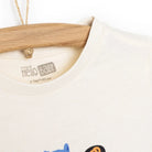 HelloBaby Basic Cute Monster Printed Tshirt - Ecru - ebebek - Black Friday