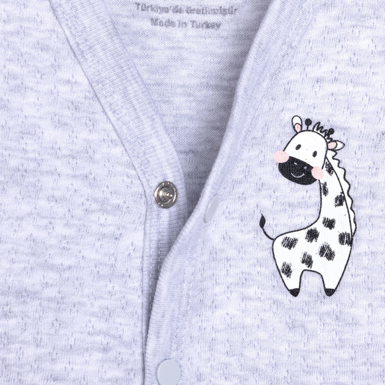 HelloBaby Unisex Classic Vest - Grey Melange - ebebek - Black Friday