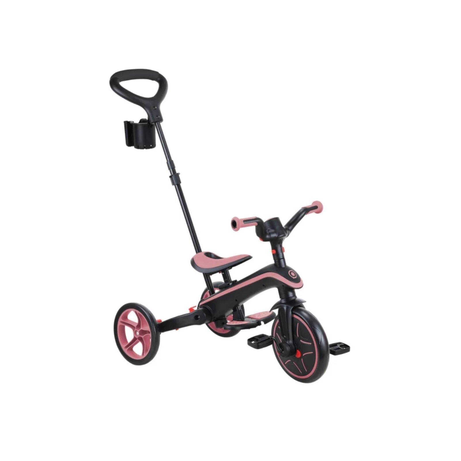 Globber Explorer Trike Foldable 4 in 1 - Deep Pastel Pink - ebebek - Black Friday