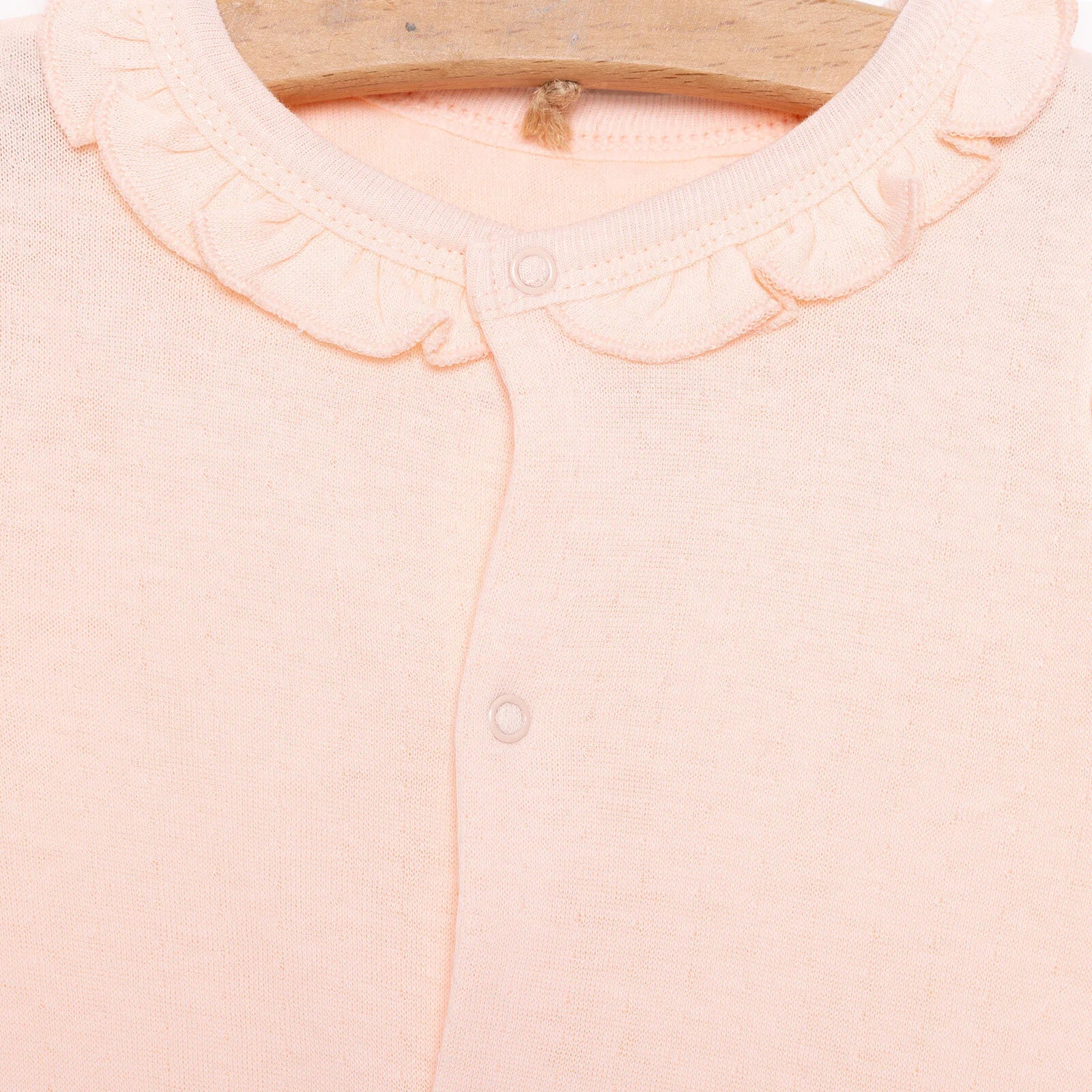 Bebetto Happy Garden Girl Footed Jumpsuit - Light Pink - ebebek - Black Friday