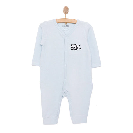 HelloBaby Newborn Boy Jumpsuit - Light Blue - ebebek - Black Friday