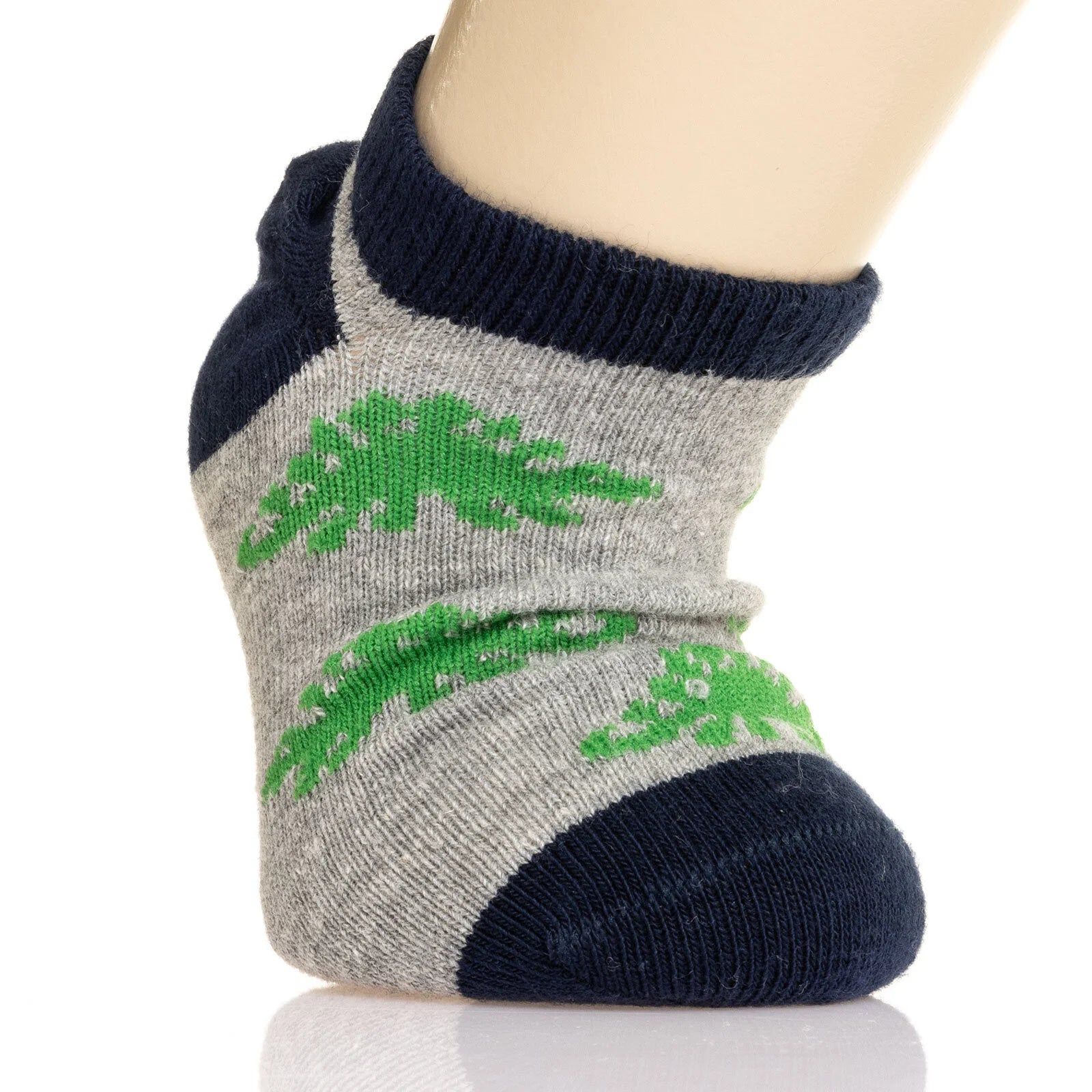 Be Cool Baby Boy Pack of 3 Socks - Grey Melange - ebebek - Black Friday