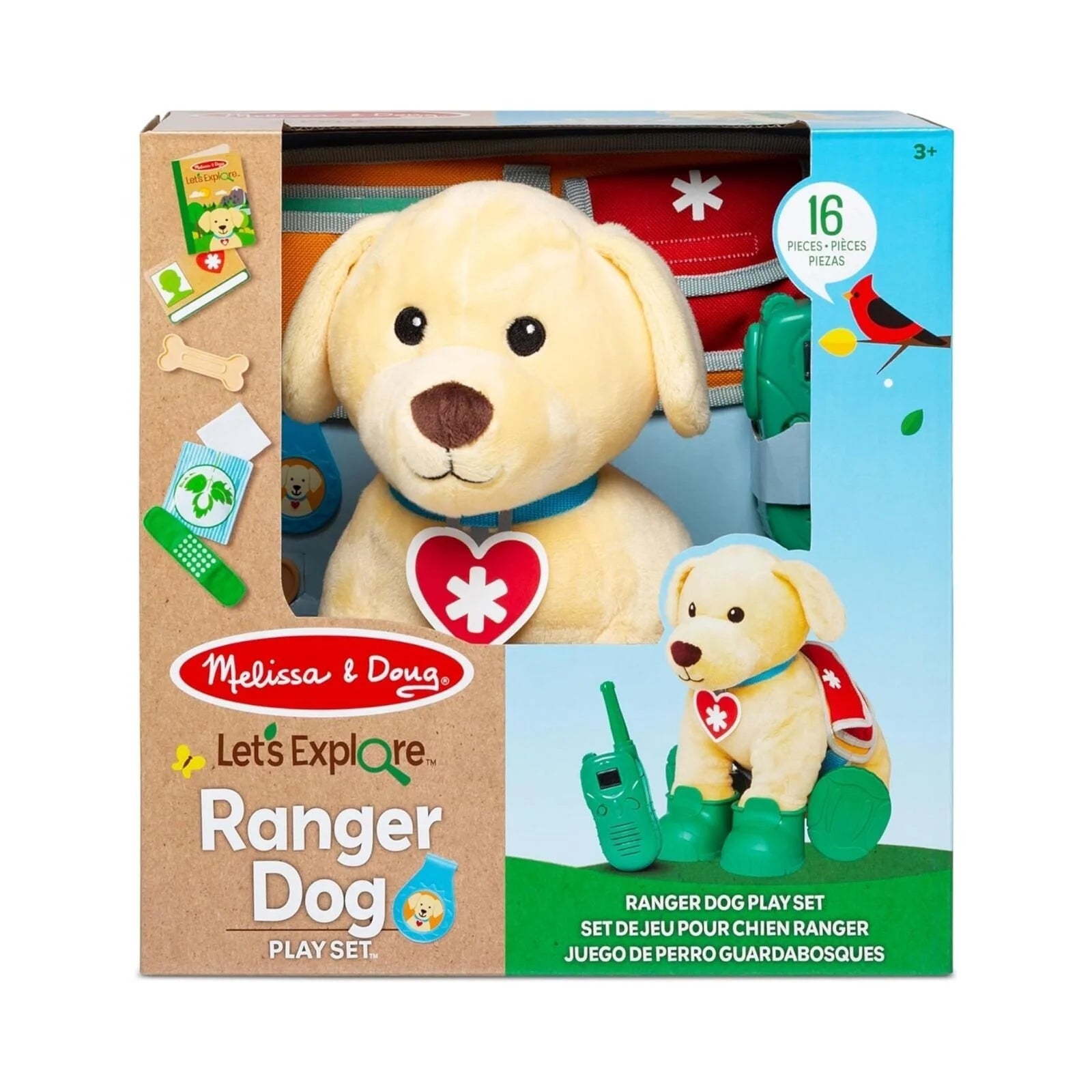 Melissa & Doug Let's Explore Ranger Dog - ebebek - Black Friday