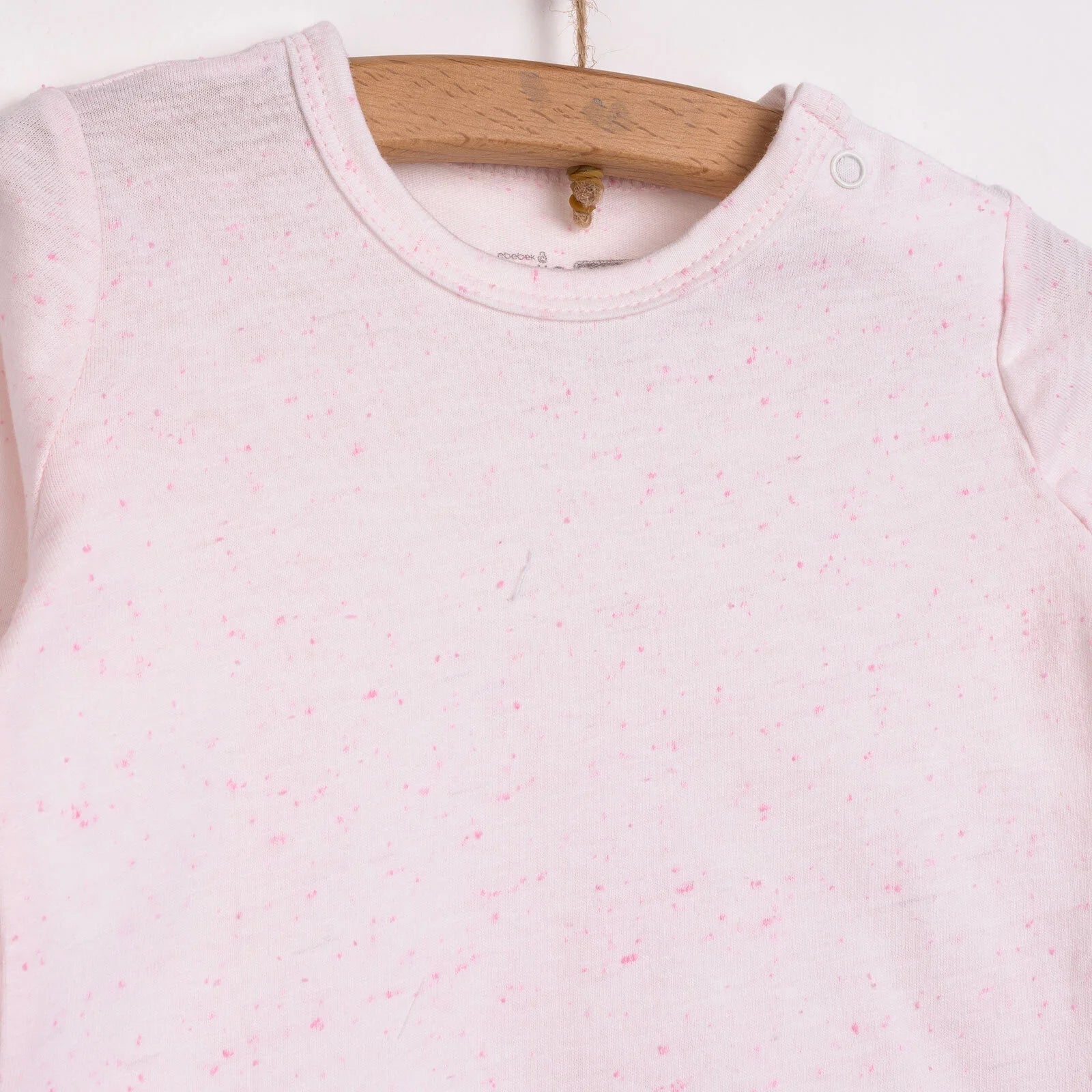 HelloBaby Baby Girl Long Sleeve Pyjamas Set - Light Pink - ebebek - Black Friday