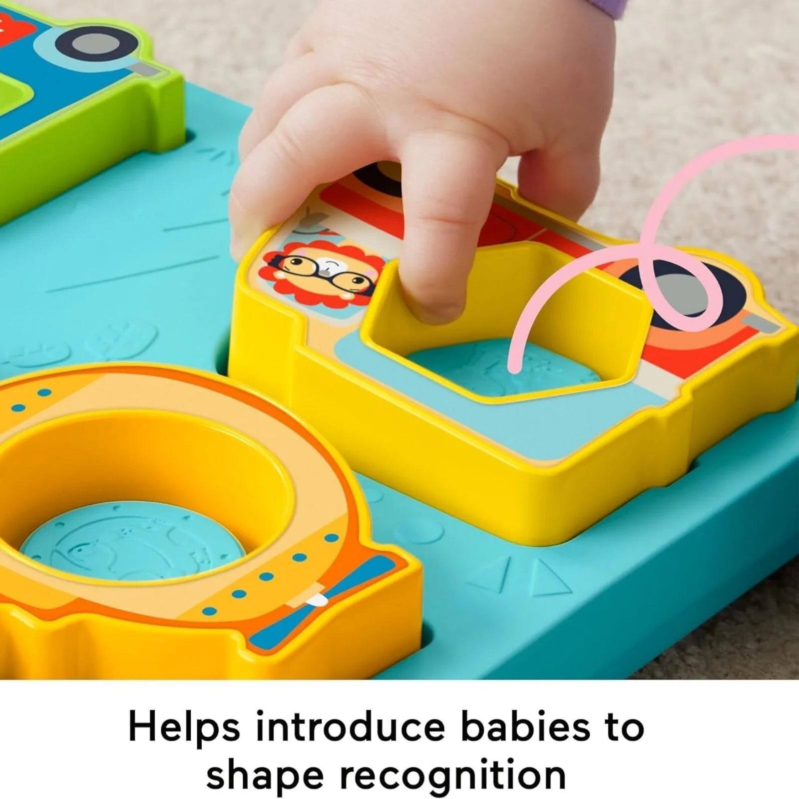 Fisher - Price Shapes & Sounds Vehicle Puzzle Toy - ebebek - Black Friday