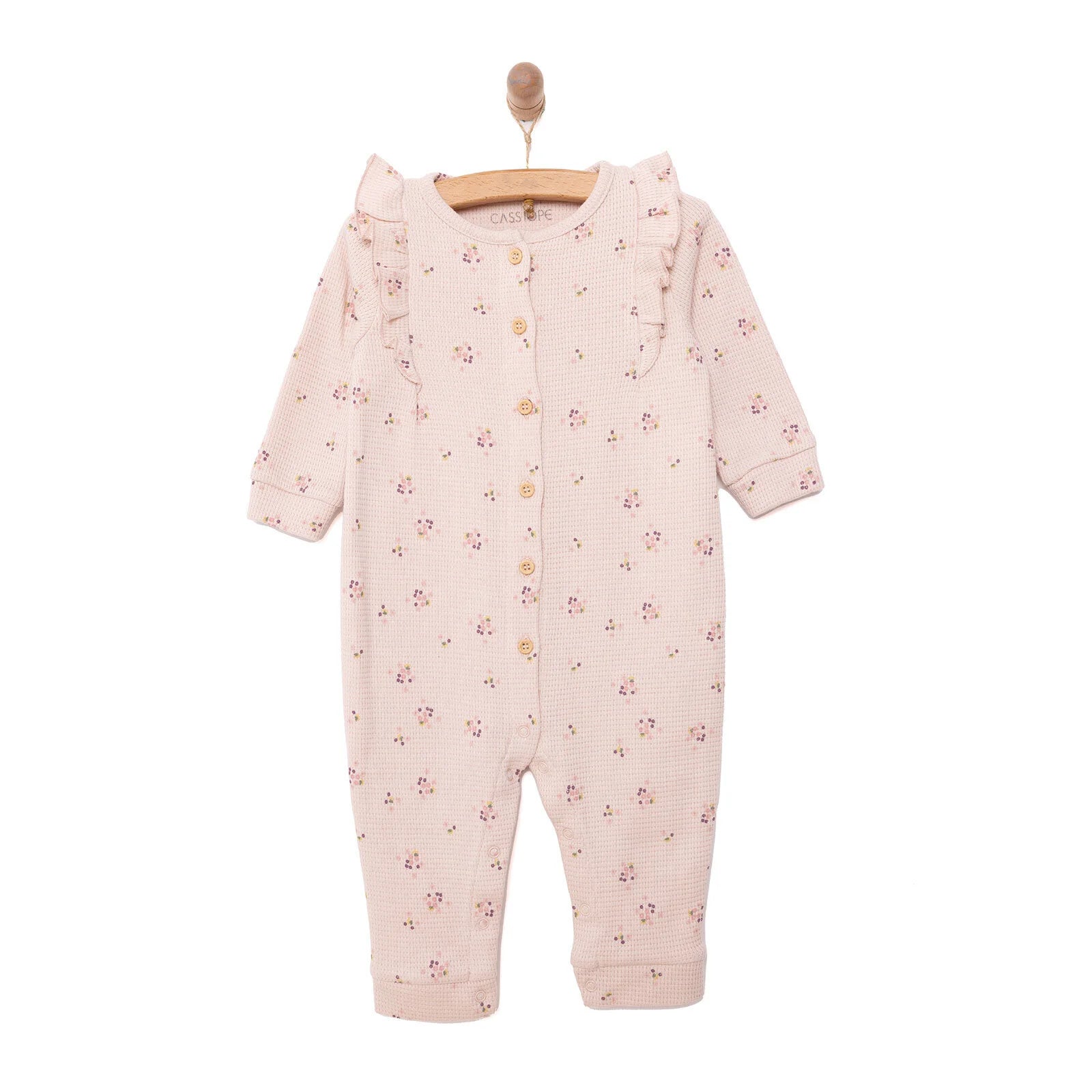Cassiope Newborn Mini Flowers Jumpsuit - Salmon - ebebek - Black Friday
