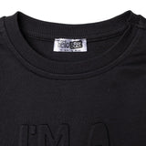 HelloBaby Boys Long Sleeve T-shirt Slogan Print Cool Boy Crew Neck Long Sleeve - Black Black - ebebek