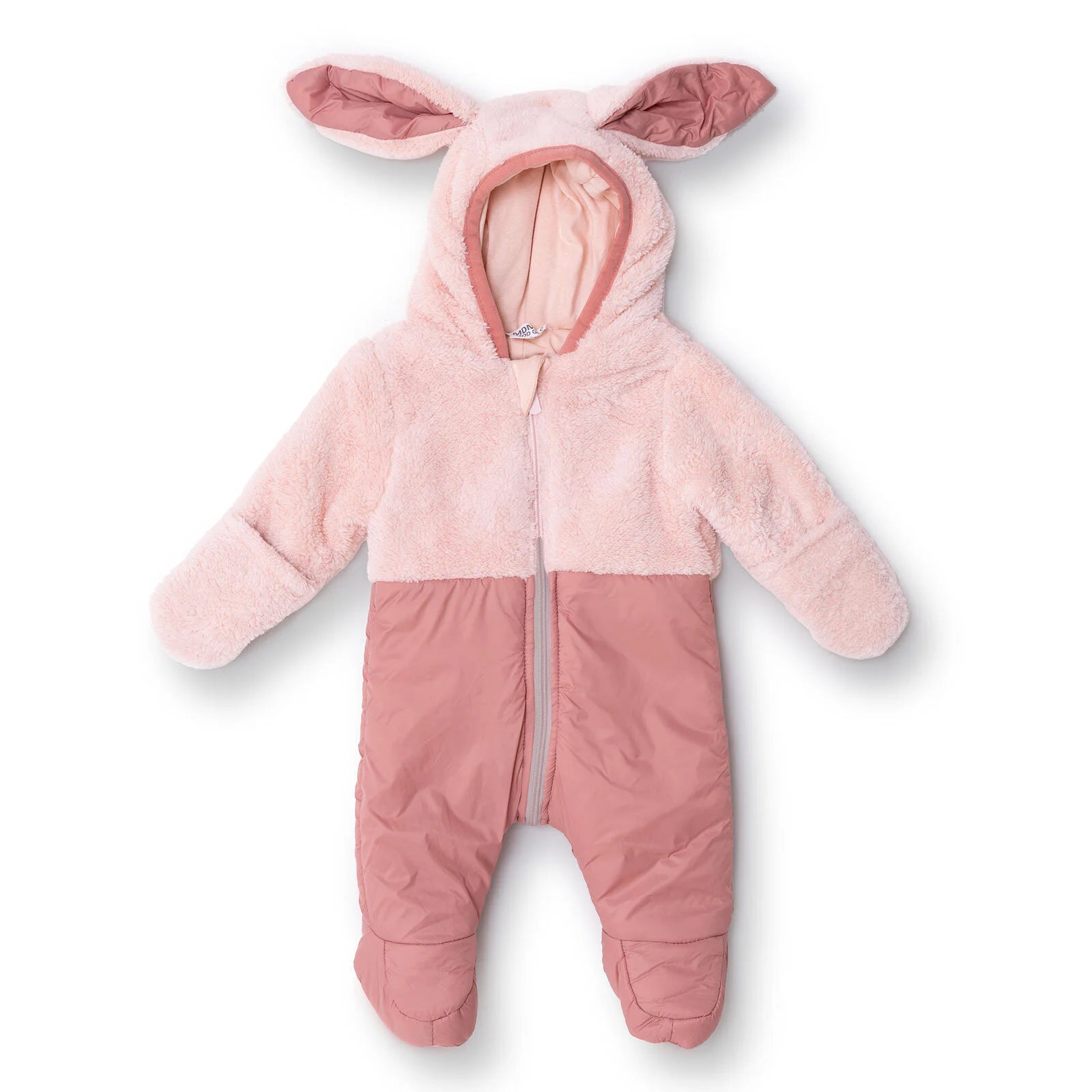 Midimod Newborn Welsoft Footed Jumpsuit - Pink - ebebek - Black Friday
