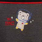 Bebbek Baby Boy T-shirt - Dungaree - Light Grey - ebebek - Black Friday