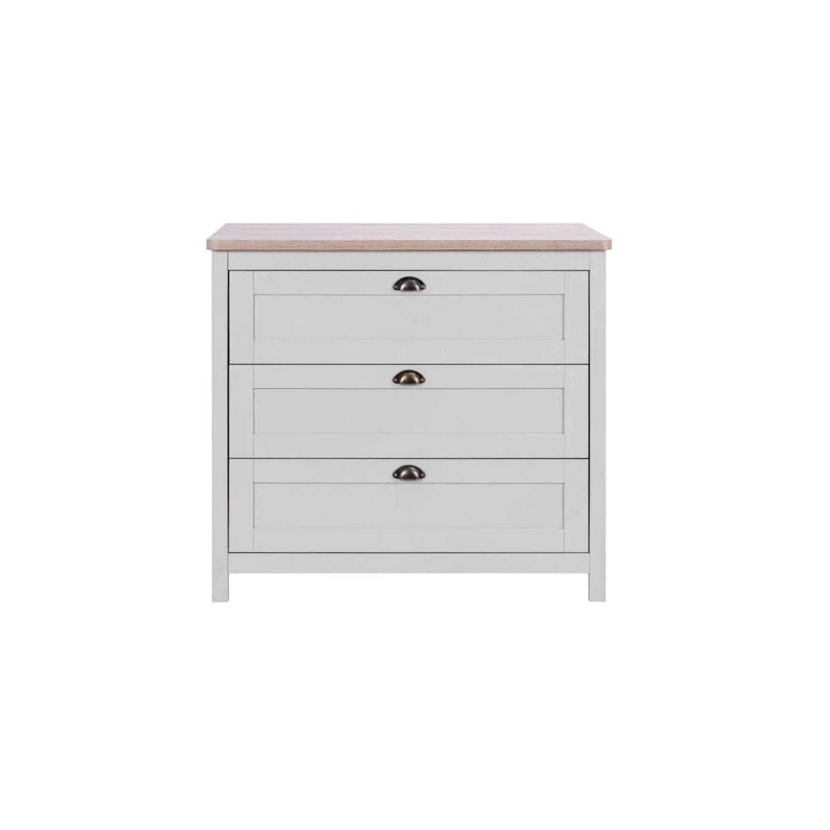 Tutti Bambini Verona Chest Changer - Dove Grey/Oak Dove Grey/Oak - ebebek