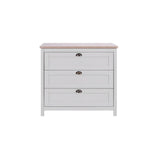 Tutti Bambini Verona Chest Changer - Dove Grey/Oak Dove Grey/Oak - ebebek