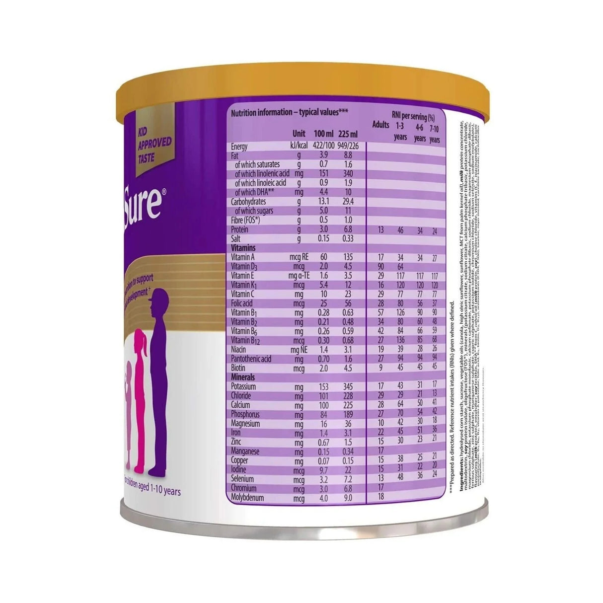 PaediaSure Shake Vanilla Flavoured Nutritional Supplement Powder for Kids 400g - ebebek - Black Friday