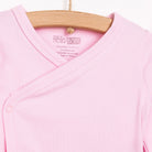 HelloBaby Newborn Organic Wrapover Top - Hat - Pink - ebebek - Black Friday