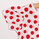 HelloBaby Basic Girl Polka Dot Patterned Tshirt - Red - ebebek - Black Friday