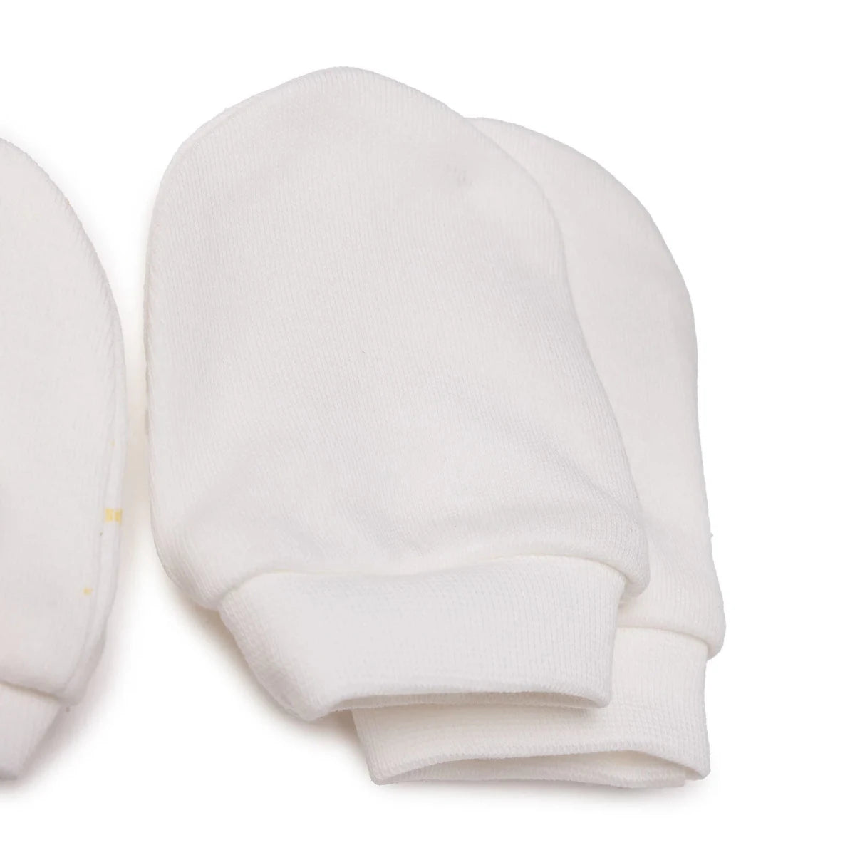 Baby Boy Mittens / Gloves - Ecru Printed Ecru Printed - ebebek