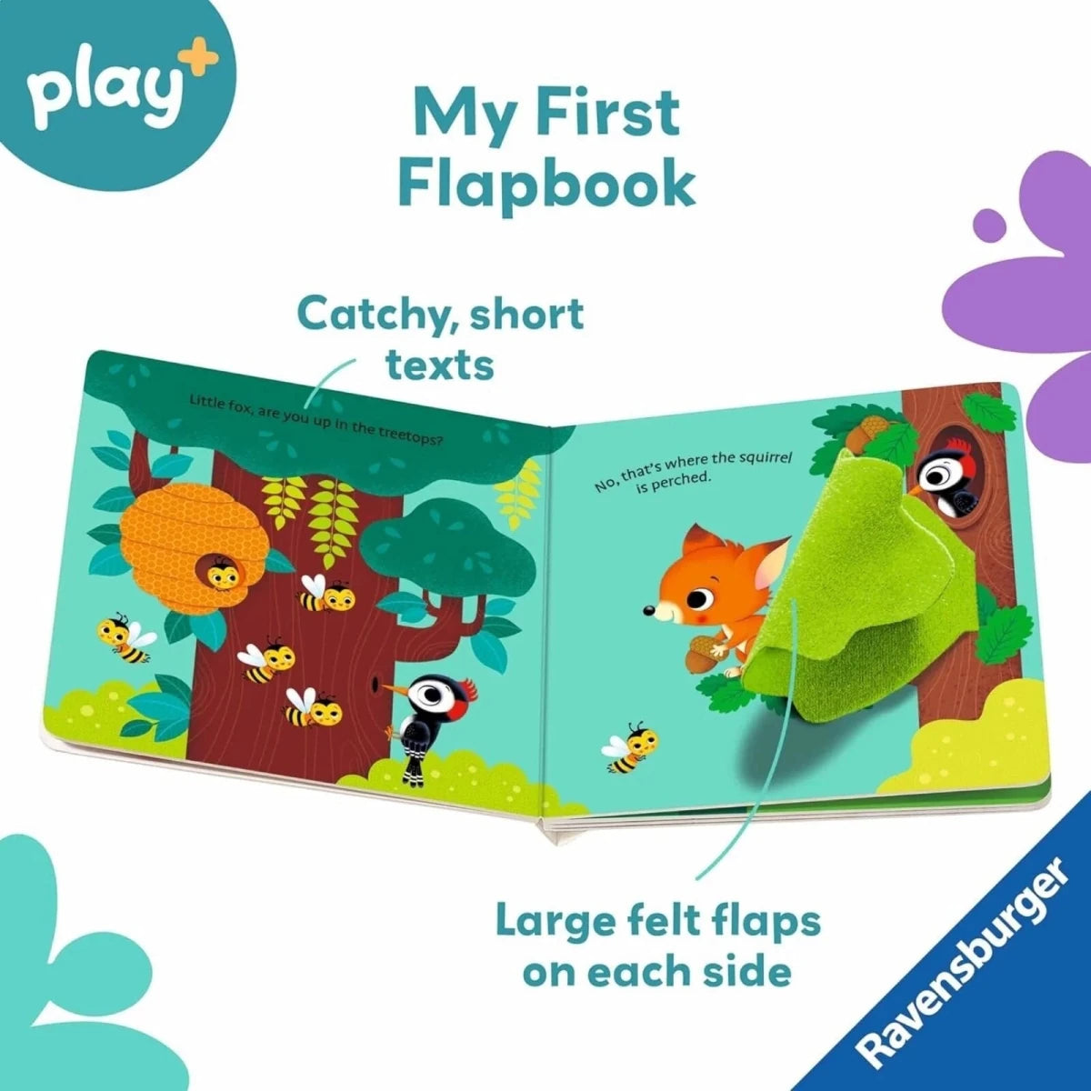 Play+ Are You Hiding Little Fox? Book - ebebek
