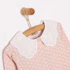 HelloBaby Newborn Girl Footed Jumpsuit - Salmon - ebebek - Black Friday