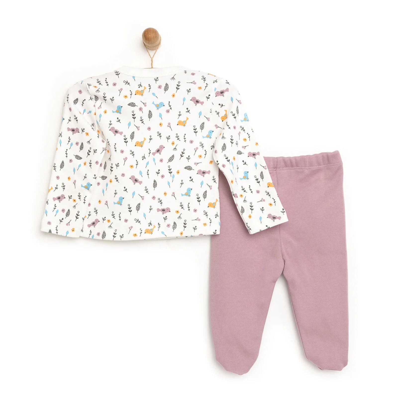 HelloBaby Body - Footed Bottom - Light Rose - ebebek - Black Friday