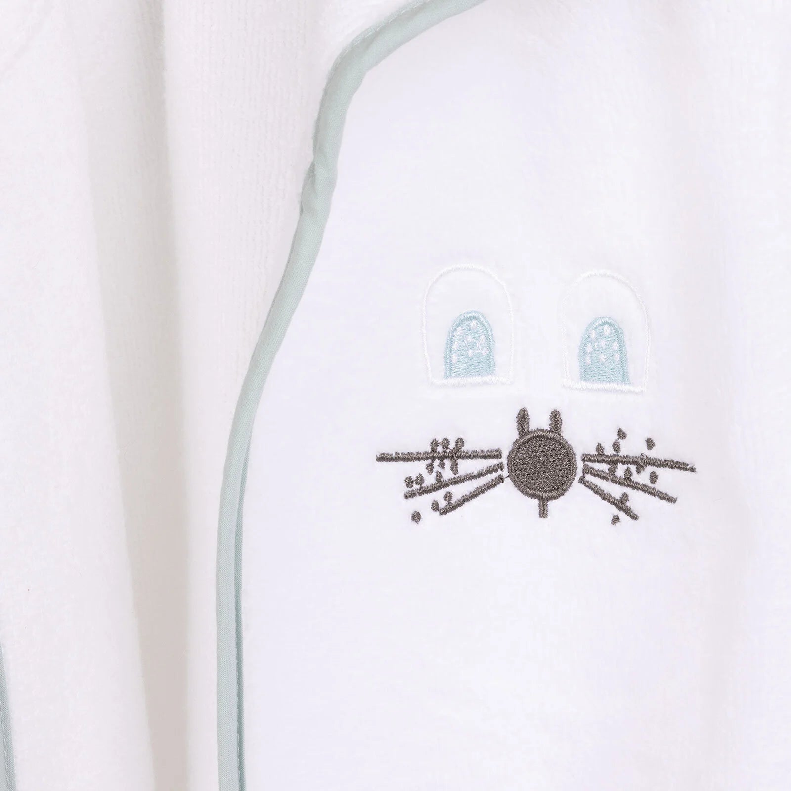 Mollia Boy Baby Bathrobe - White - ebebek - Black Friday