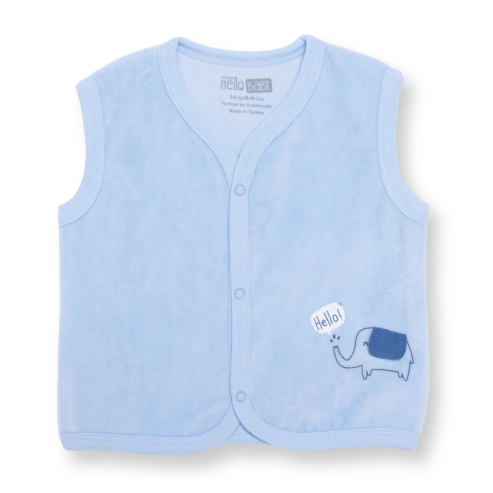 HelloBaby Newborn Vest - Light Blue - ebebek - Black Friday