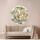 Live Vida Tropical Safari Circle Wall Sticker - ebebek - Black Friday