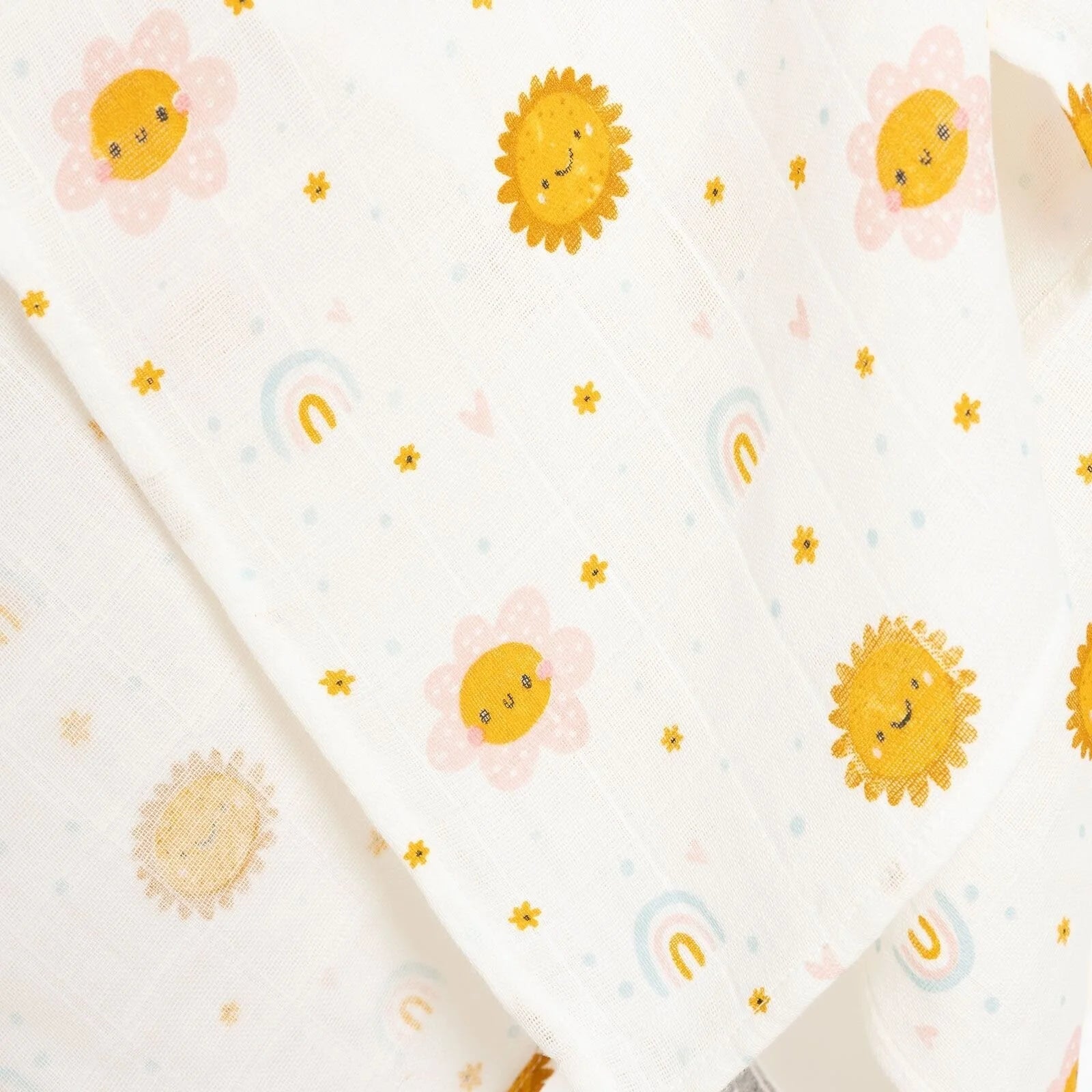Little Dreams Girl Muslin Blanket - Yellow - ebebek - Black Friday