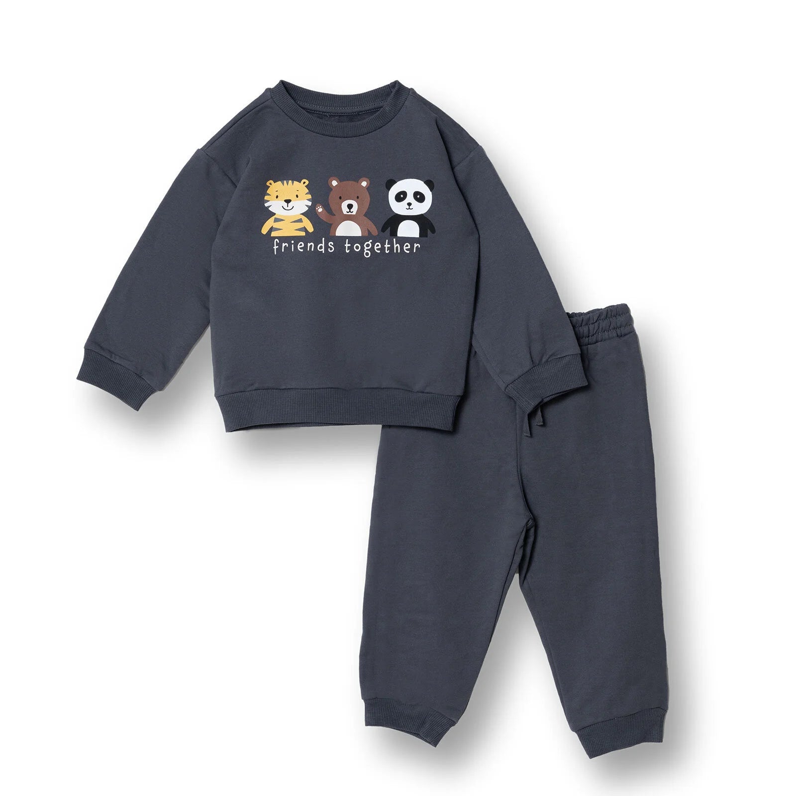 HelloBaby Jogging Set - Anthracite - ebebek - Black Friday