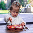 Vital Baby Nourish Silicone Suction Plate - Blush Raspberry - ebebek - Black Friday