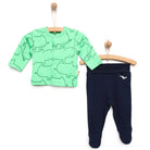 Bebetto Sweatshirt Footed Bottom - Indigo - ebebek - Black Friday